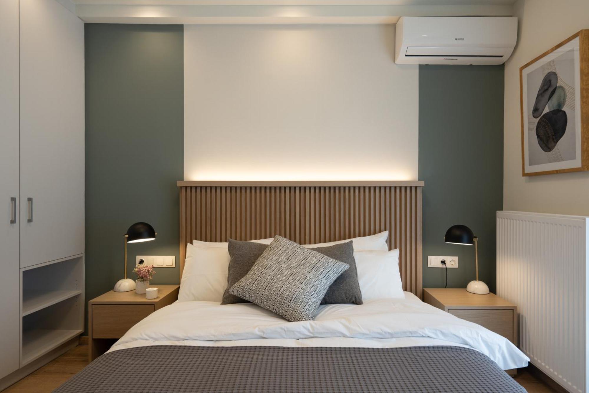 Newly Renovated 2 Bedroom Apartment, 5Min To Metro Athen Eksteriør billede