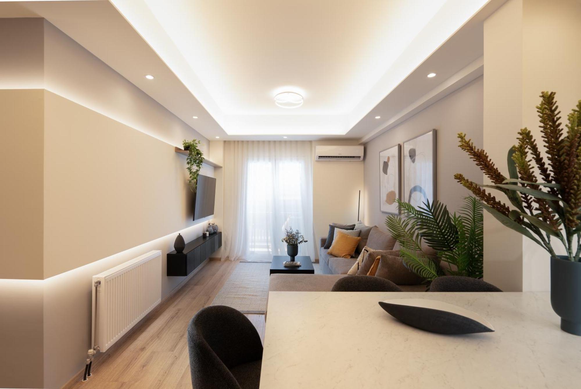 Newly Renovated 2 Bedroom Apartment, 5Min To Metro Athen Eksteriør billede